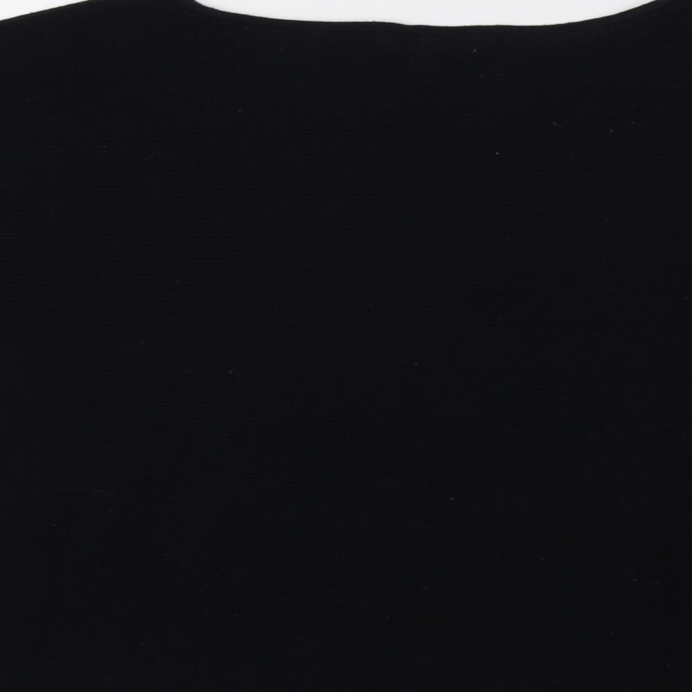 H&M Womens Black   Pullover Jumper Size S