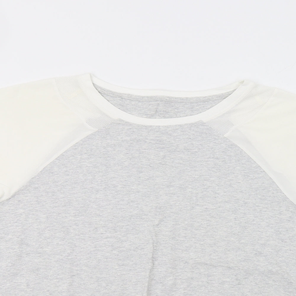 M&S Womens Grey   Basic Blouse Size 12