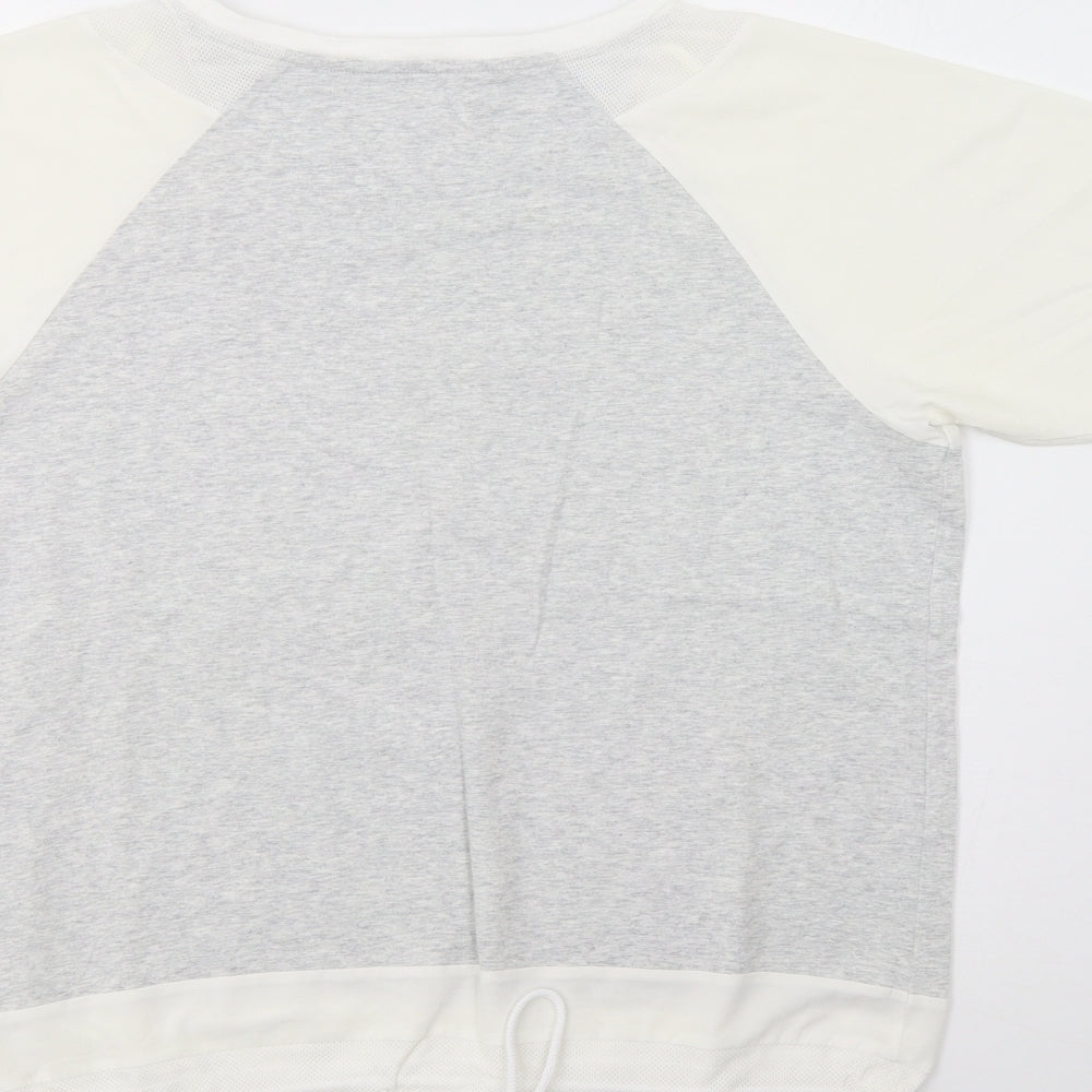 M&S Womens Grey   Basic Blouse Size 12