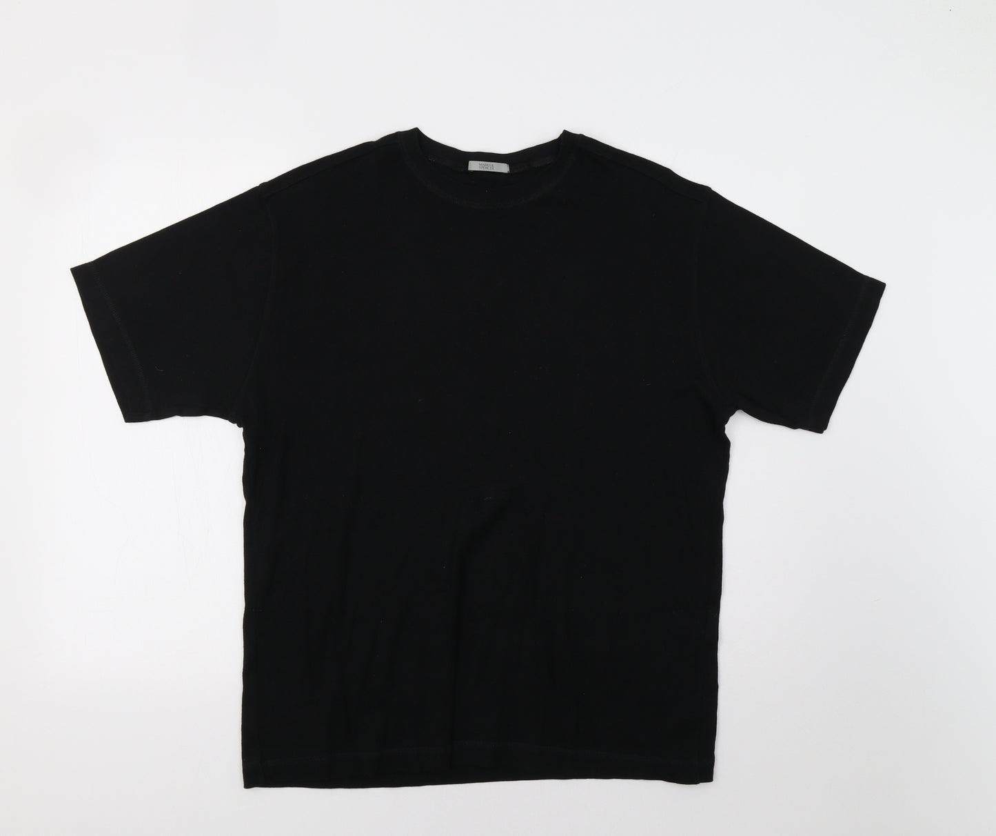 M&S Mens Black    T-Shirt Size M