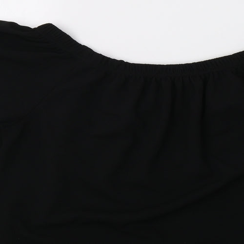 Glamour Babe Womens Black   Basic Blouse Size M