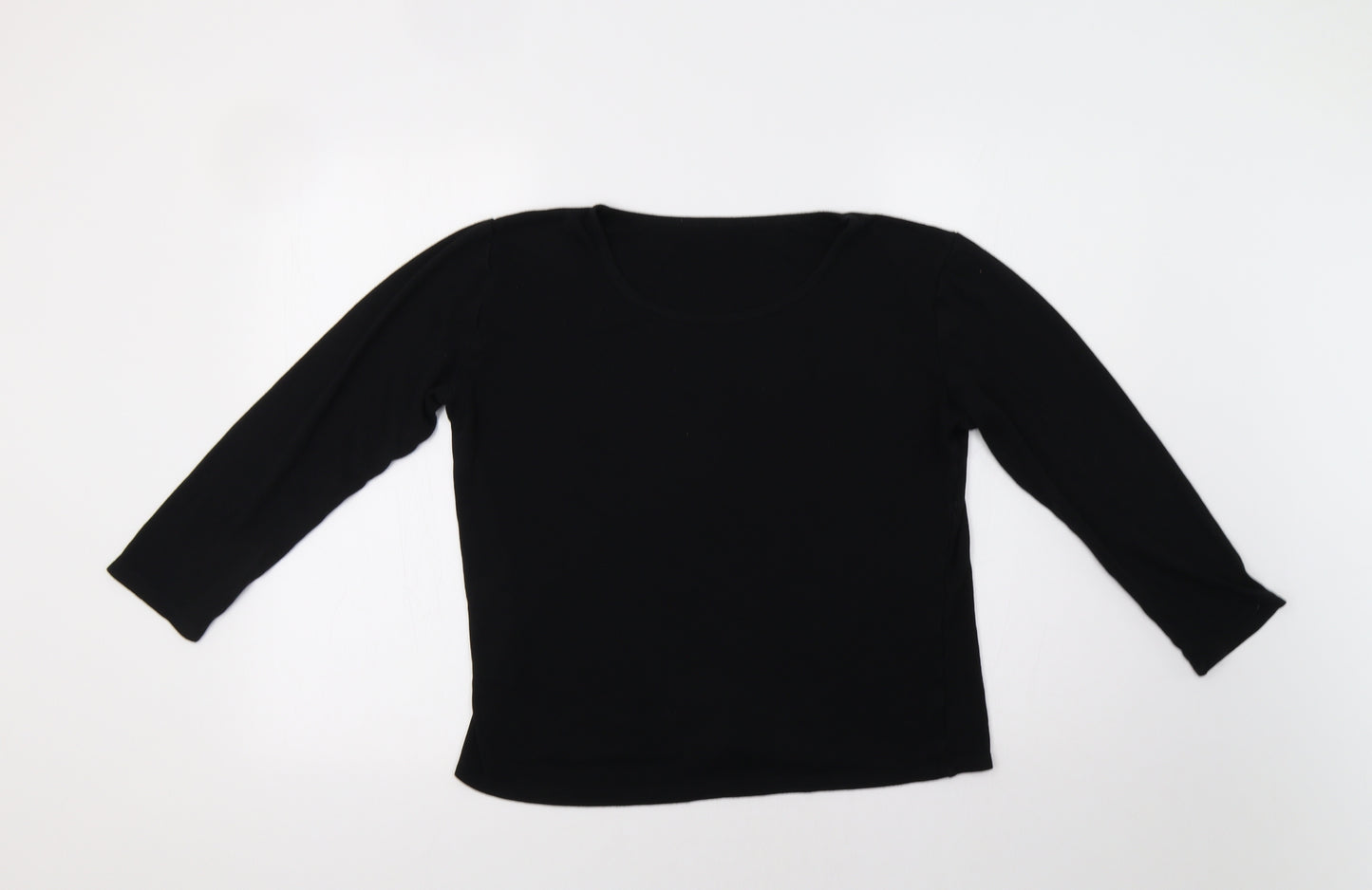 TU Womens Black   Basic T-Shirt Size 14