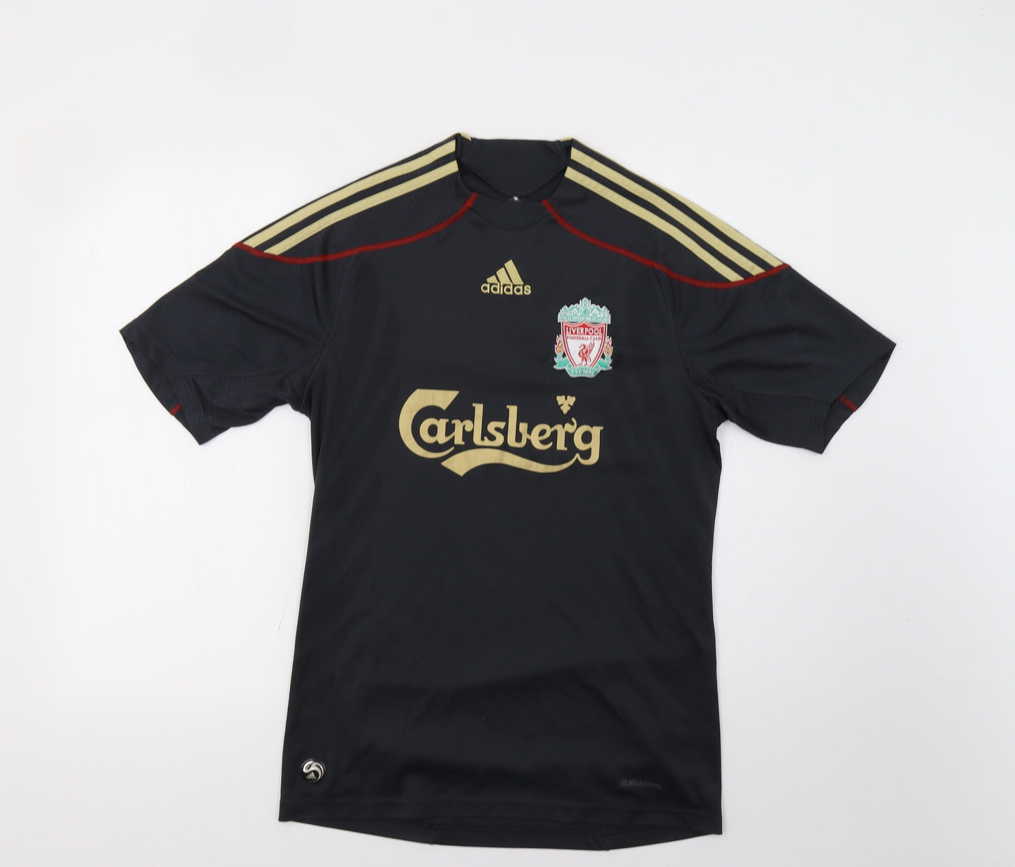 adidas Mens Black    T-Shirt Size S  - Liverpool Football Club
