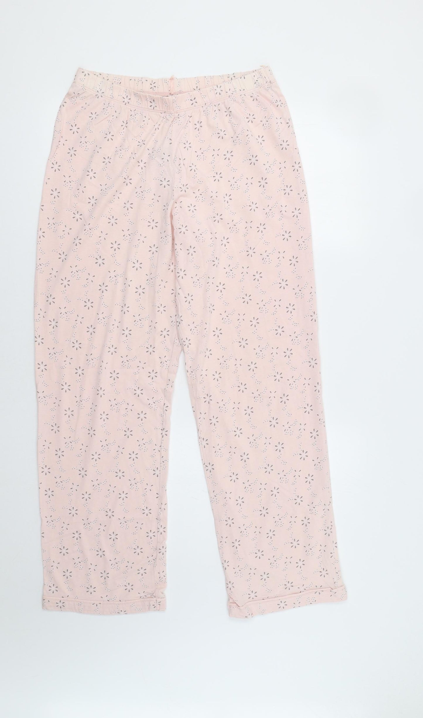 M&S Womens Pink Floral   One Piece Size 12