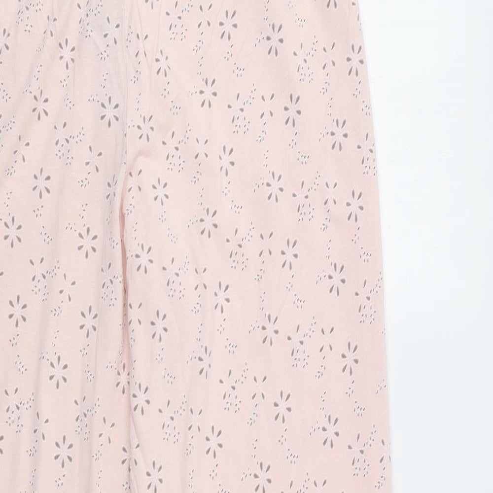 M&S Womens Pink Floral   One Piece Size 12
