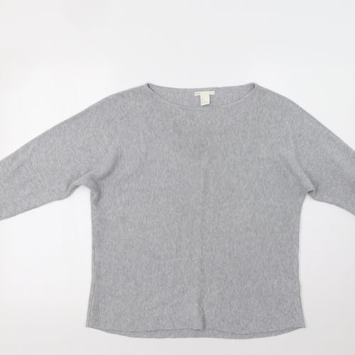 H&M Womens Grey   Pullover Jumper Size S