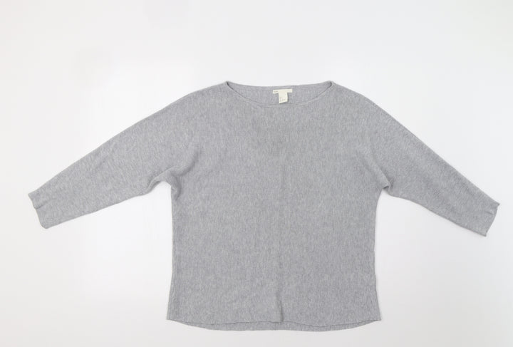 H&M Womens Grey Pullover Jumper Size S