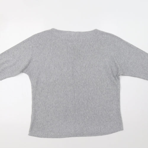 H&M Womens Grey   Pullover Jumper Size S