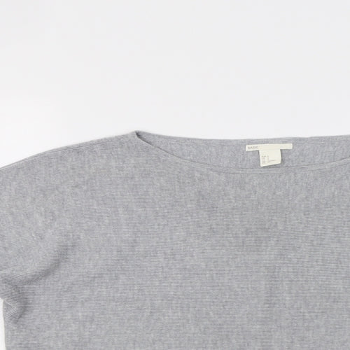 H&M Womens Grey   Pullover Jumper Size S