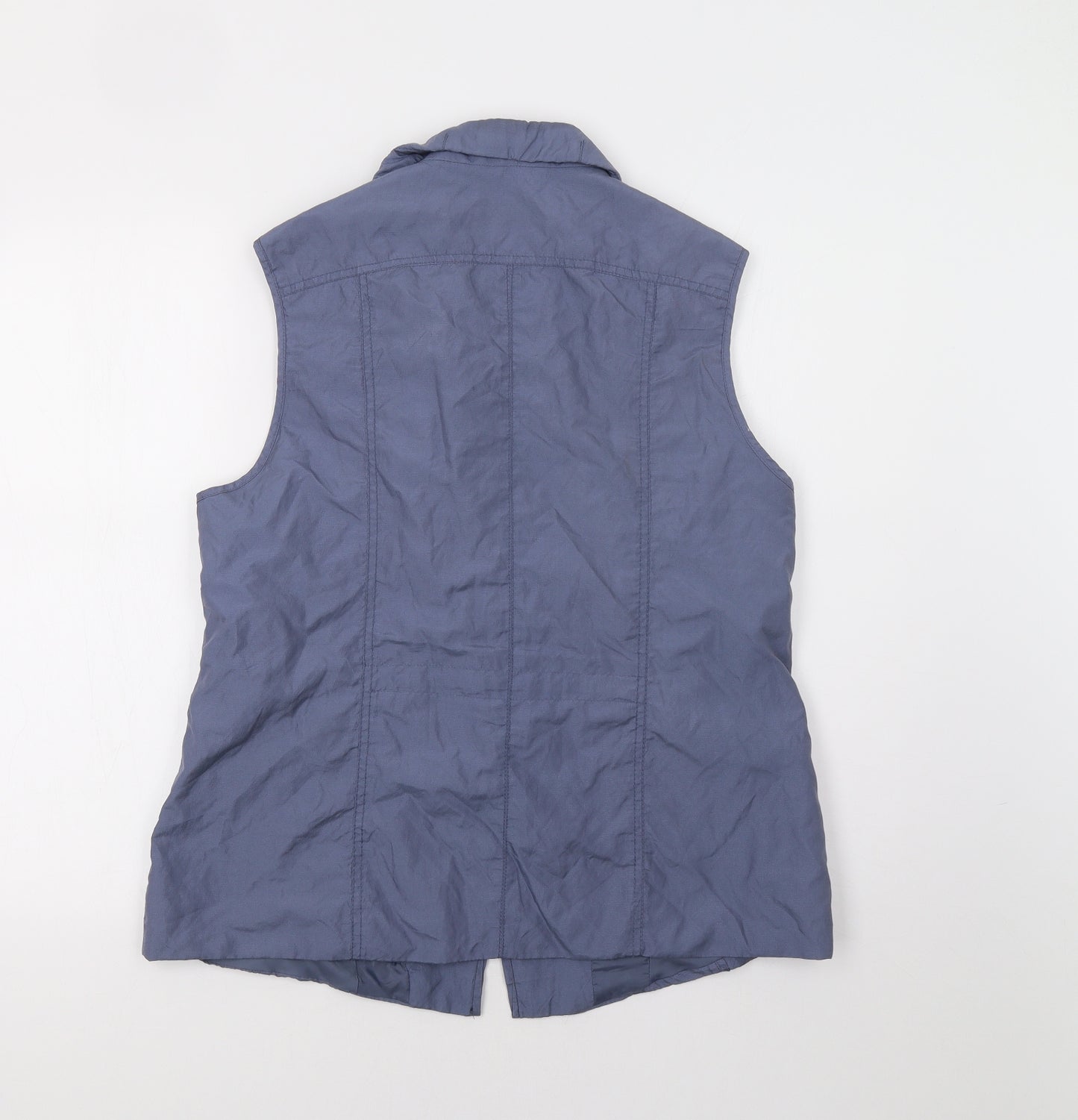 Cotswold Collections Womens Blue   Gilet Waistcoat Size 16