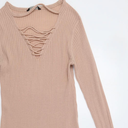 Select Womens Pink   Jumper Dress  Size 14