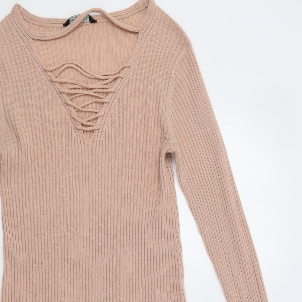 Select Womens Pink   Jumper Dress  Size 14