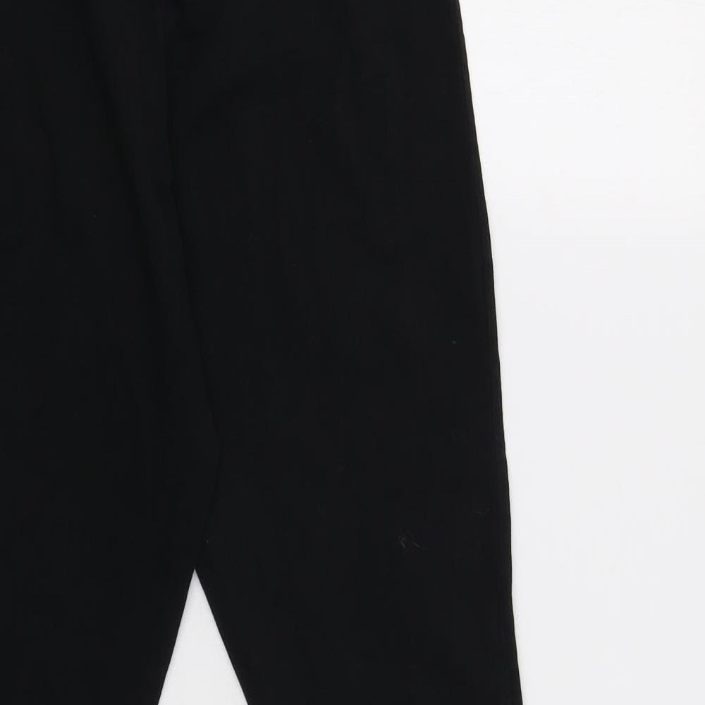 George Womens Black   Jegging Leggings Size 14 L21 in - Lace Detail