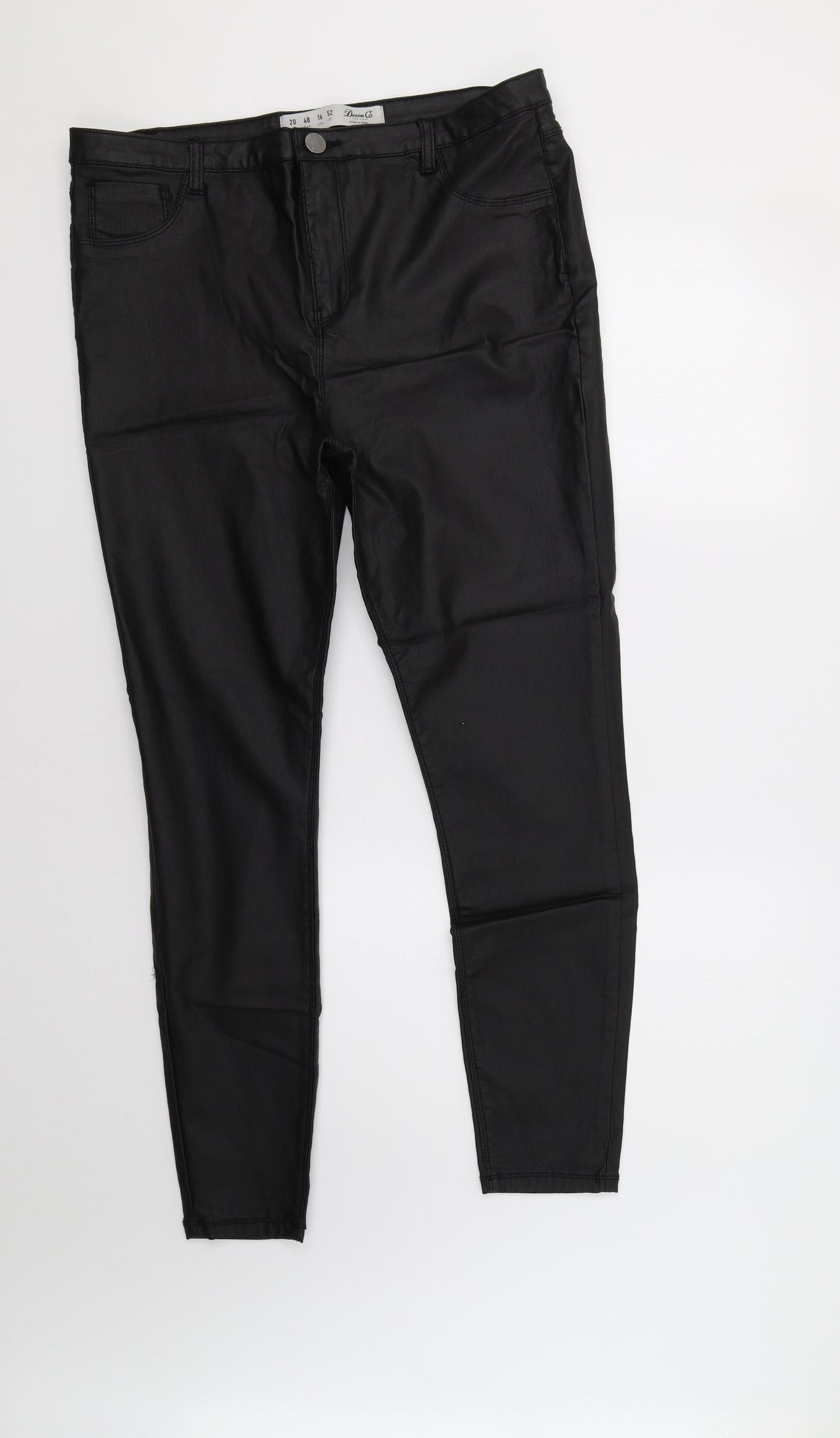 Primark Womens Black   Jegging Trousers Size 20 L30 in