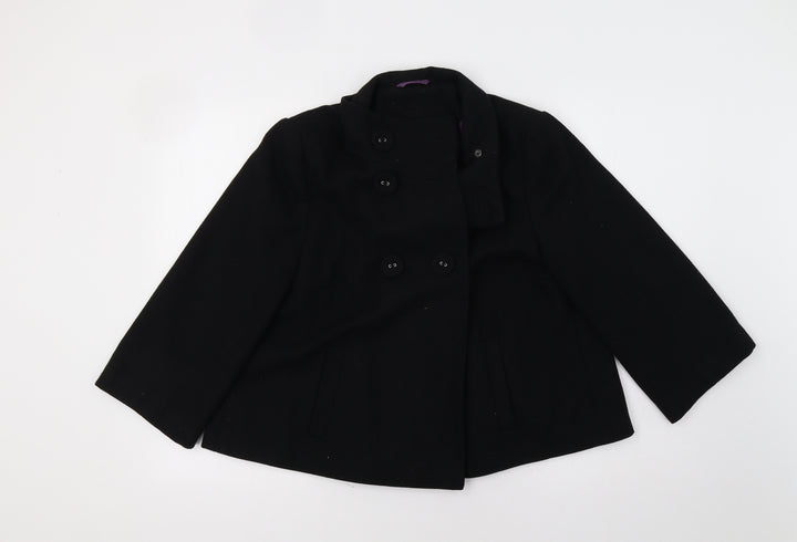New Look Womens Black Jacket Size 14
