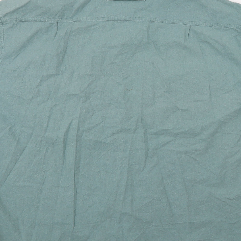 Camel Trophy Mens Green    Button-Up Size XL