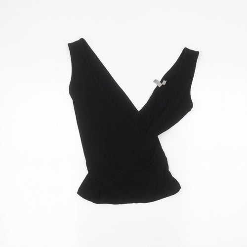 ASOS Womens Black   Basic T-Shirt Size 10