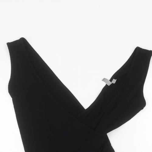 ASOS Womens Black   Basic T-Shirt Size 10