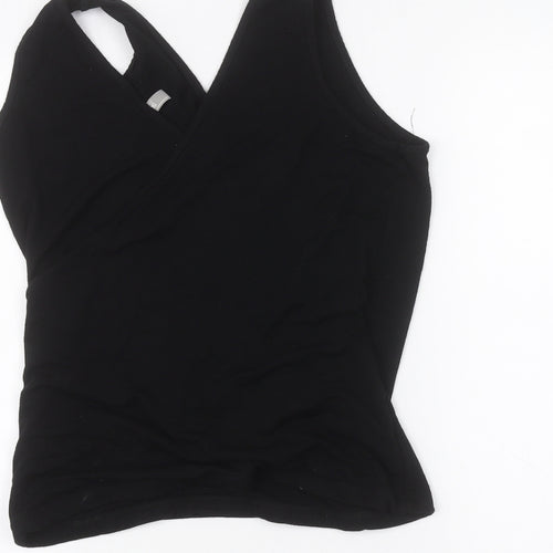 ASOS Womens Black   Basic T-Shirt Size 10