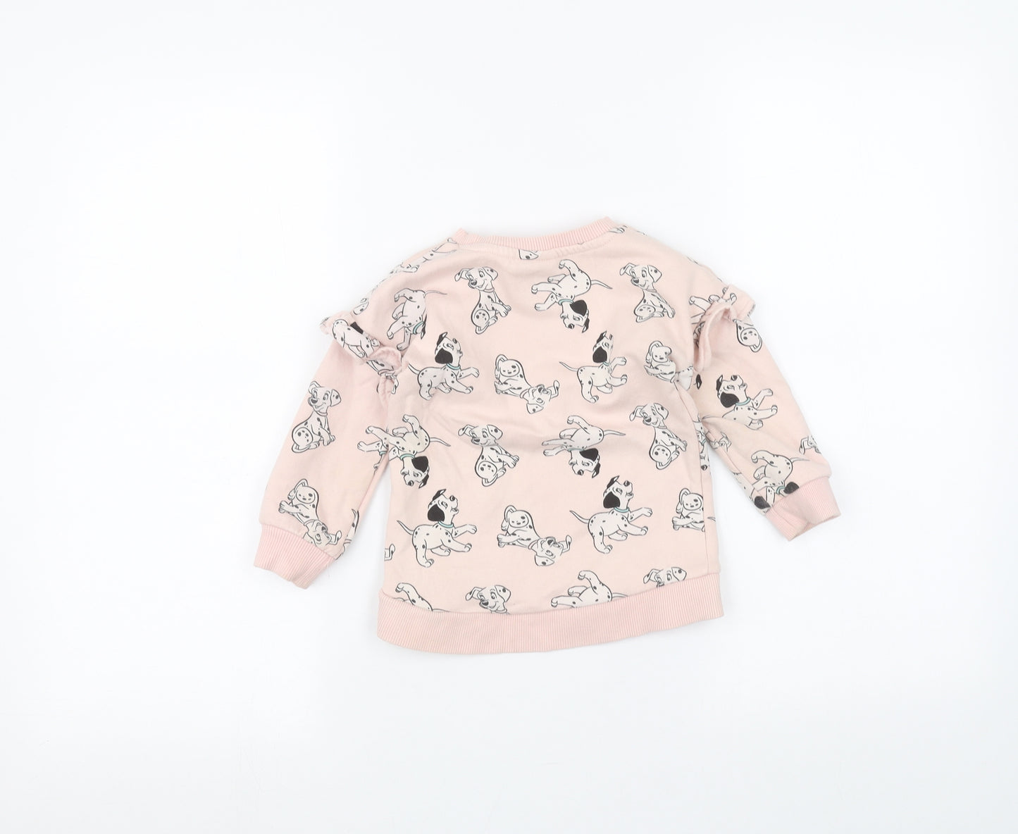Disney Girls Pink   Pullover Jumper Size 12-13 Years