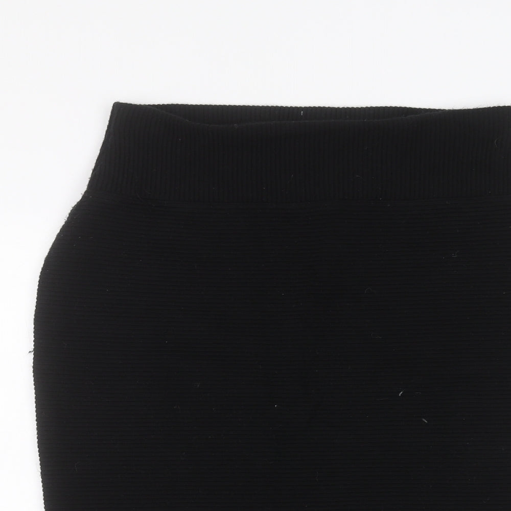 Marks and Spencer Womens Black   A-Line Skirt Size 12