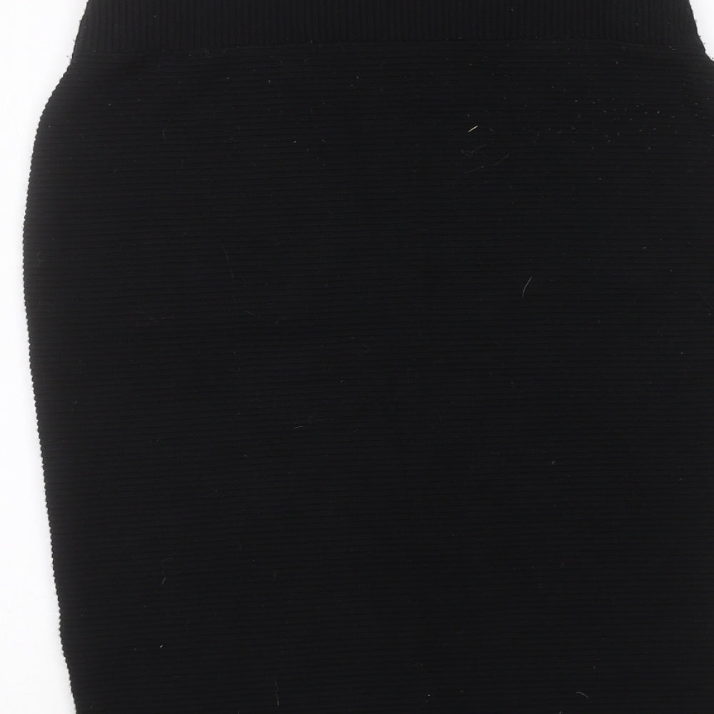 Marks and Spencer Womens Black   A-Line Skirt Size 12