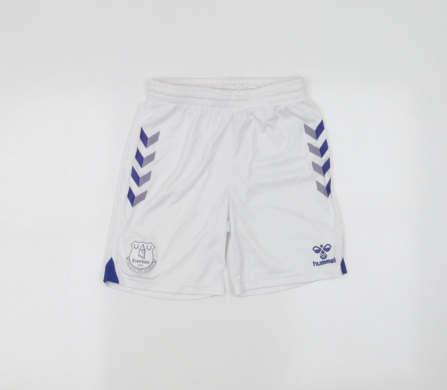 Everton Boys White   Sweat Shorts Size 12 Years - EVERTON FC