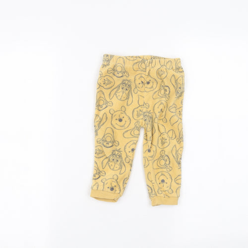 George Baby Yellow   Sweatpants Trousers Size 12-18 Months