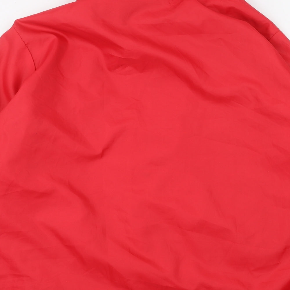 Preworn Womens Red   Rain Coat Coat Size 22