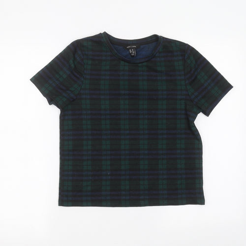 New Look Womens Green   Basic T-Shirt Size 10
