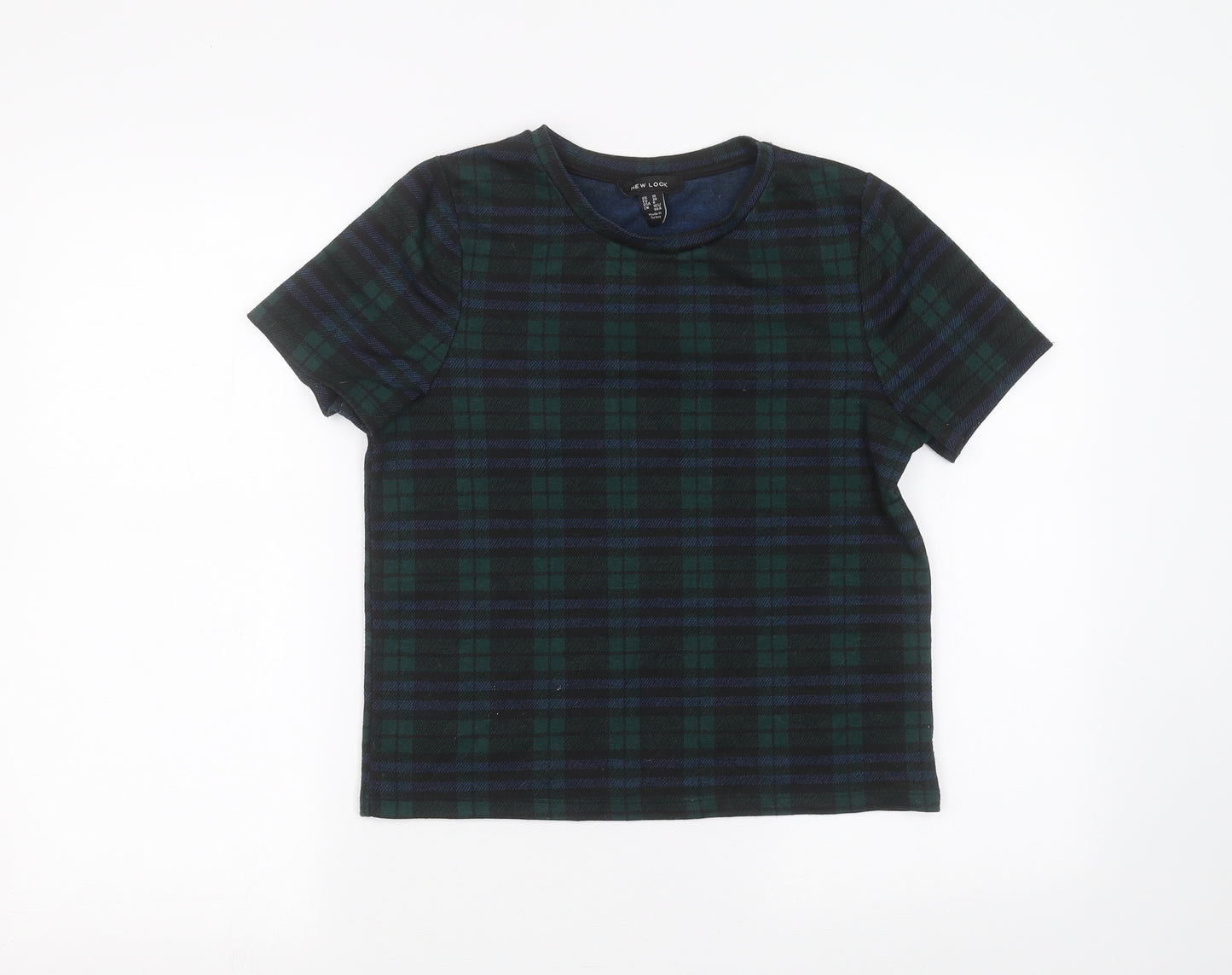 New Look Womens Green   Basic T-Shirt Size 10