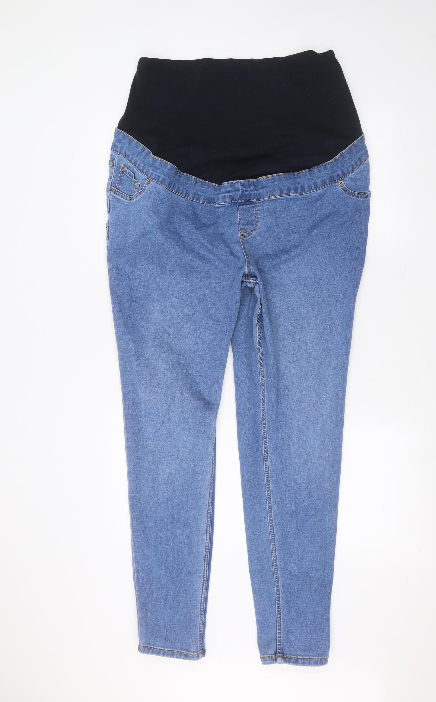 New Look Maternity Womens Blue  Denim Jegging Jeans Size 18 L29 in