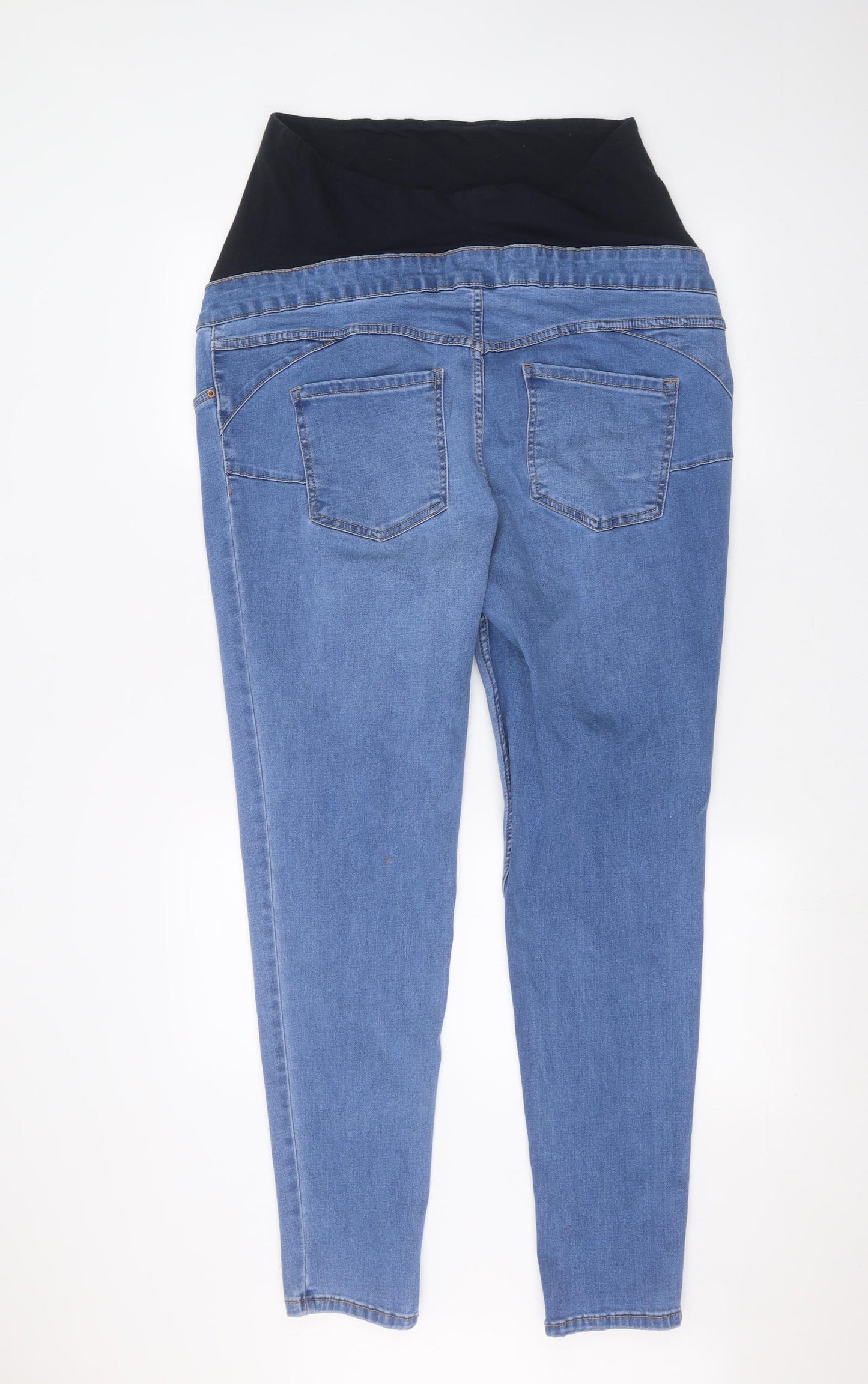 New Look Maternity Womens Blue  Denim Jegging Jeans Size 18 L29 in