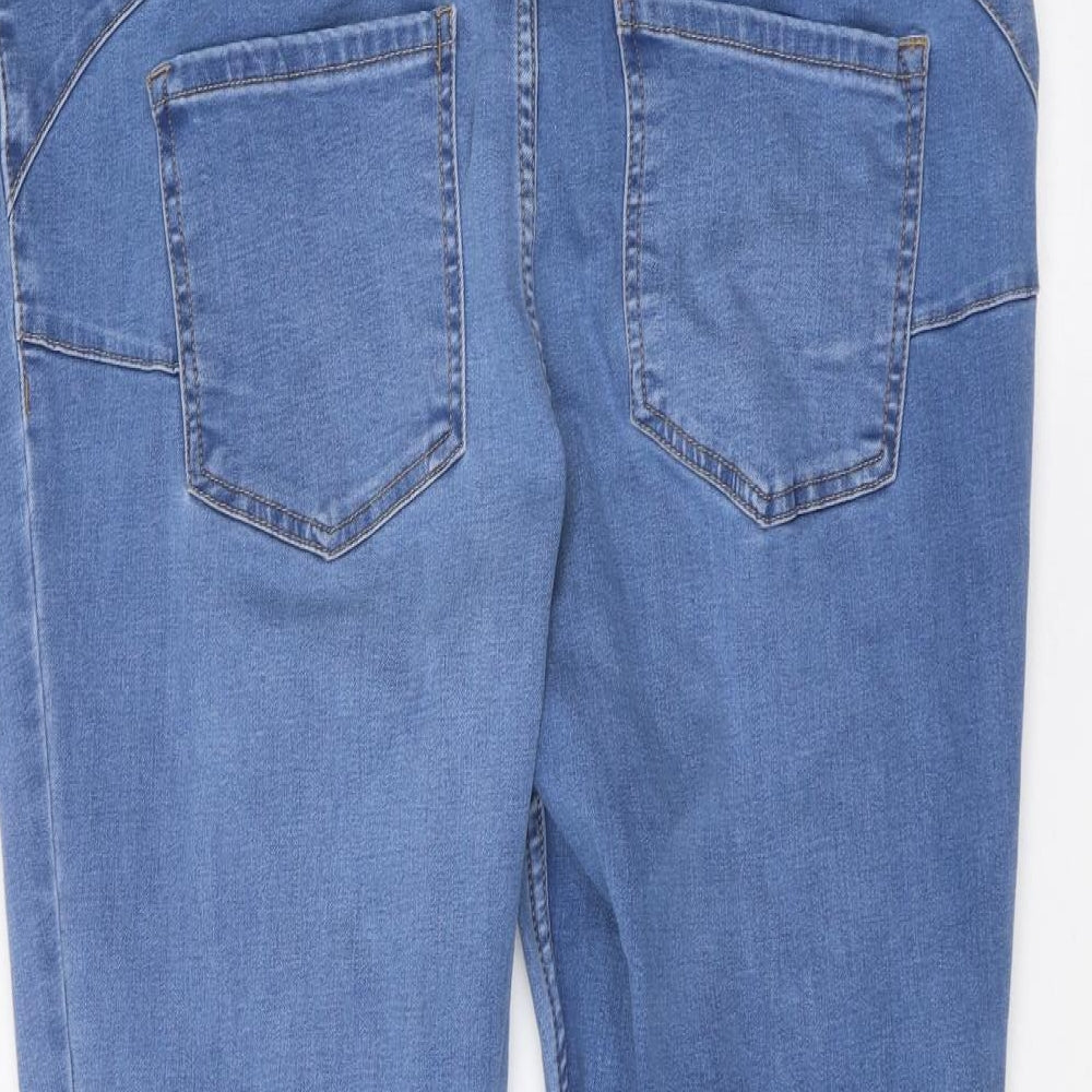 New Look Maternity Womens Blue  Denim Jegging Jeans Size 18 L29 in