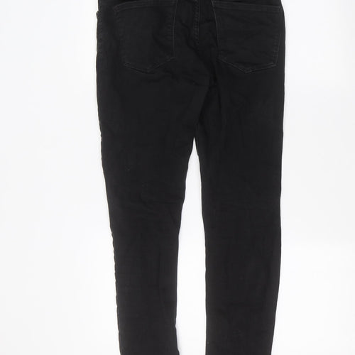 Denim & Co. Womens Black   Skinny Jeans Size 30 in L32 in