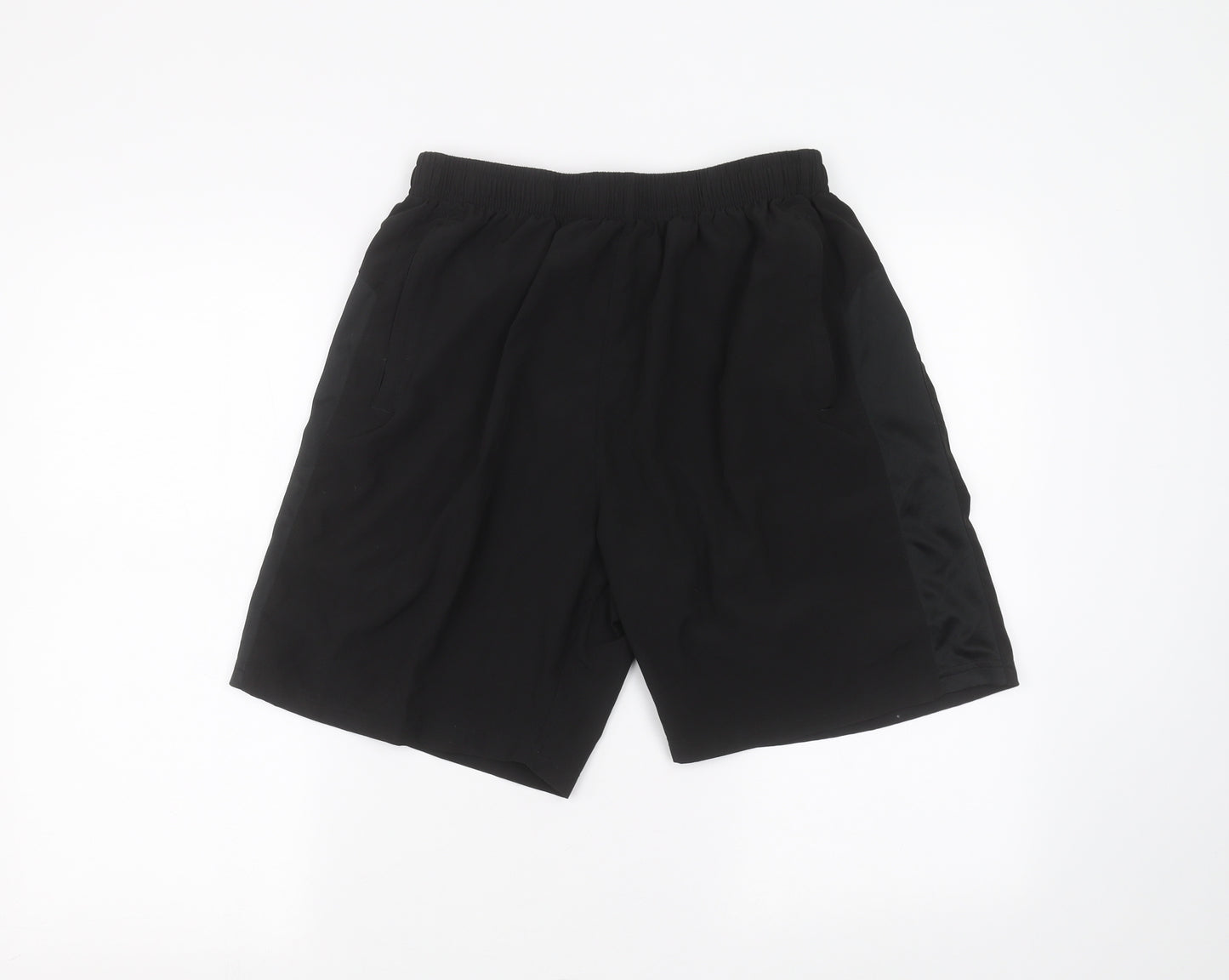 Preworn Womens Black   Sweat Shorts Size L