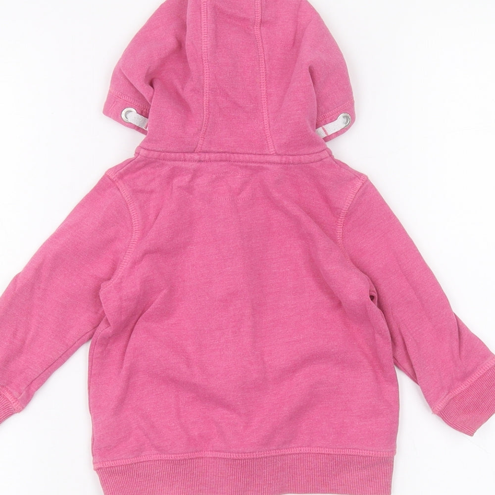 NEXT Baby Pink   Full Zip Jumper Size 9-12 Months