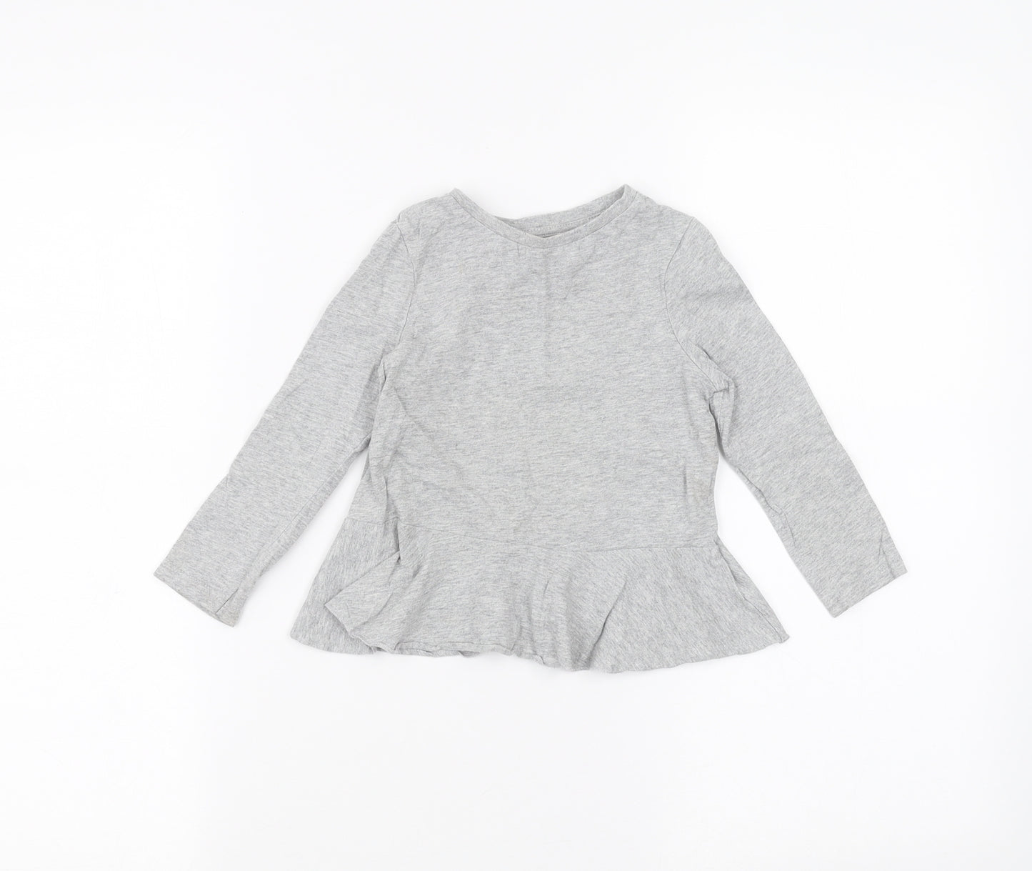 Very Girls Grey   Basic T-Shirt Size 2-3 Years