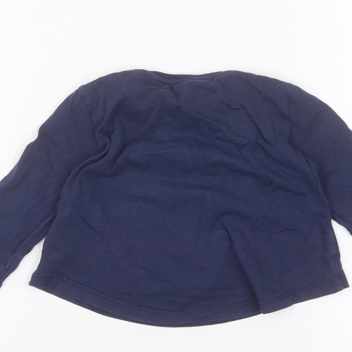 H&M Baby Blue   Basic T-Shirt Size 12-18 Months
