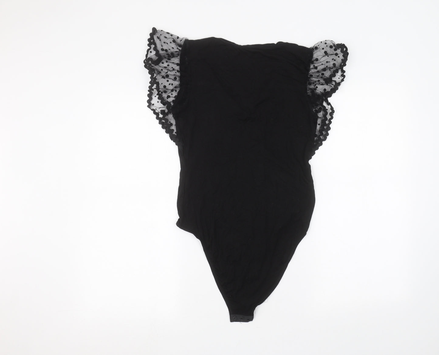 SheIn Womens Black   Bodysuit One-Piece Size S