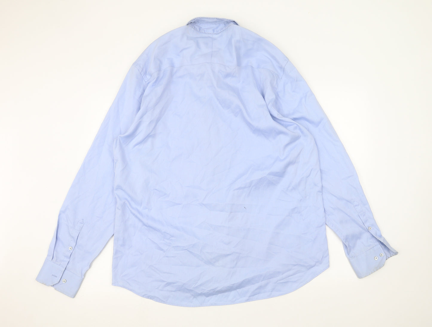 NEXT Mens Blue    Dress Shirt Size 17.5