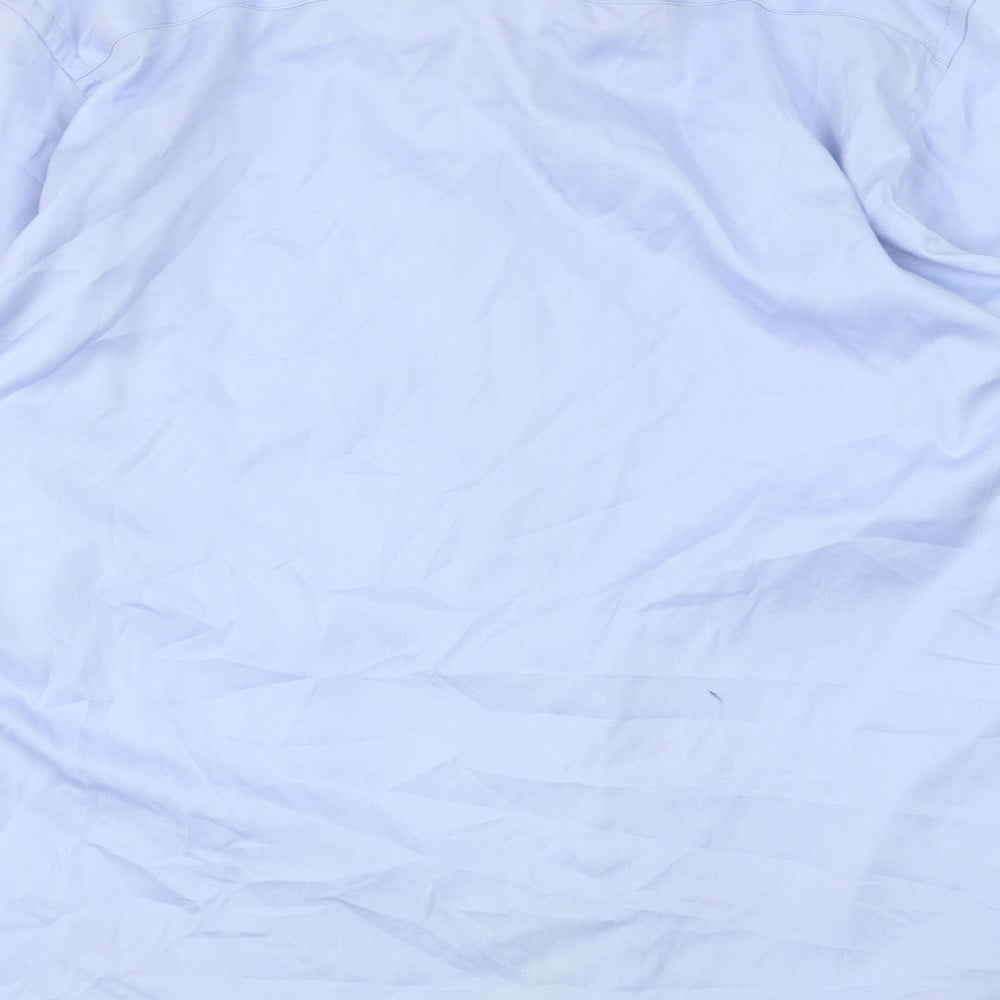 NEXT Mens Blue    Dress Shirt Size 17.5