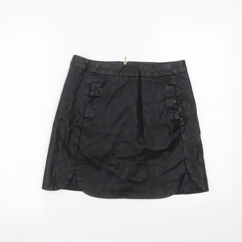 Fashion Womens Black   Mini Skirt Size 10