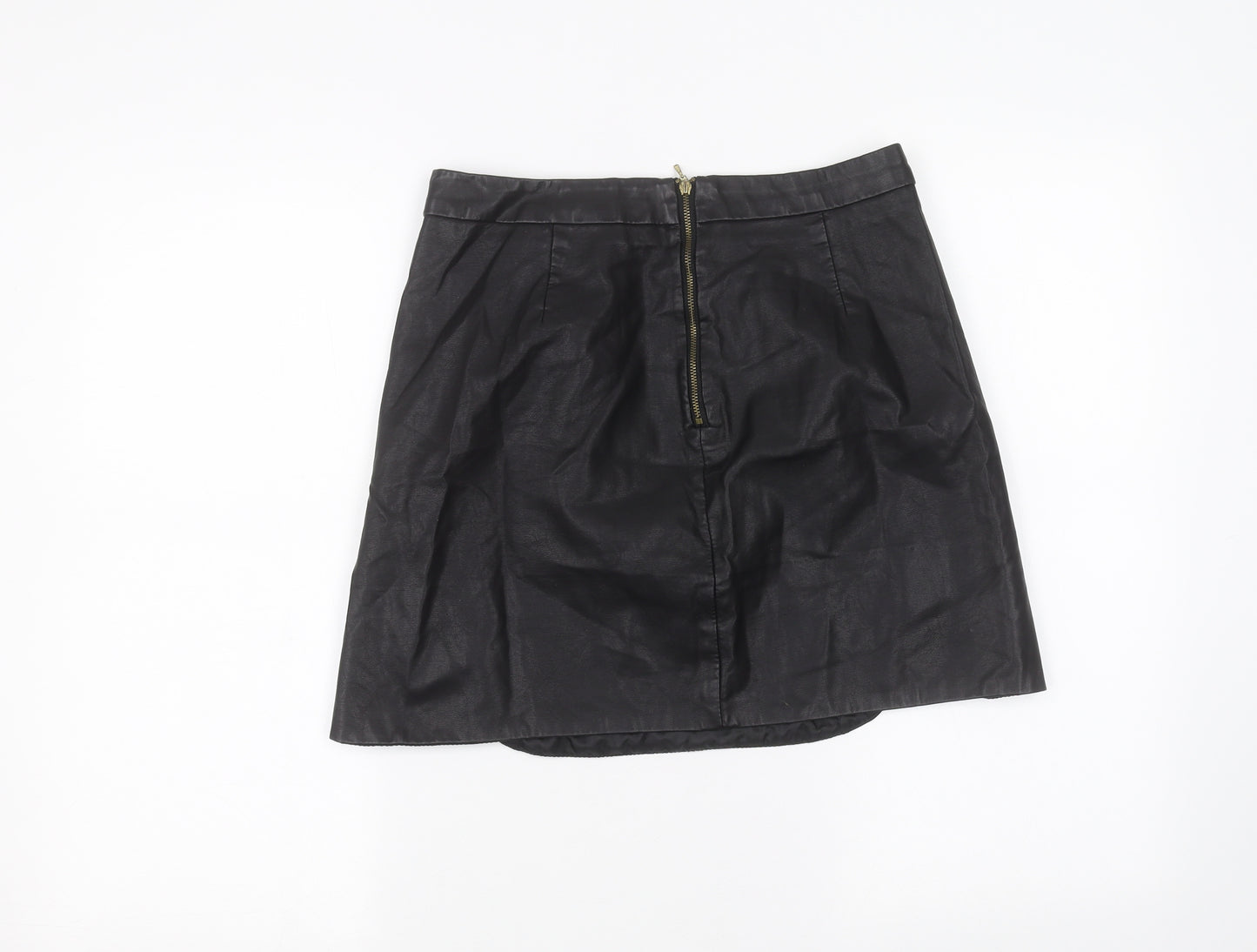 Fashion Womens Black   Mini Skirt Size 10