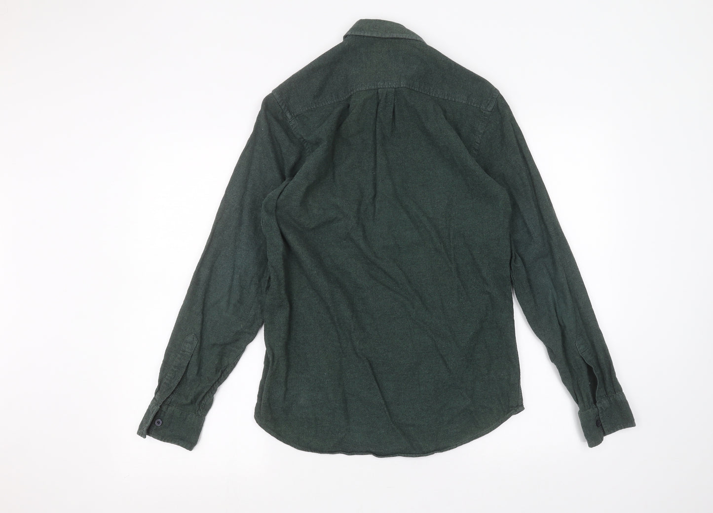 Topman Mens Green    Dress Shirt Size S