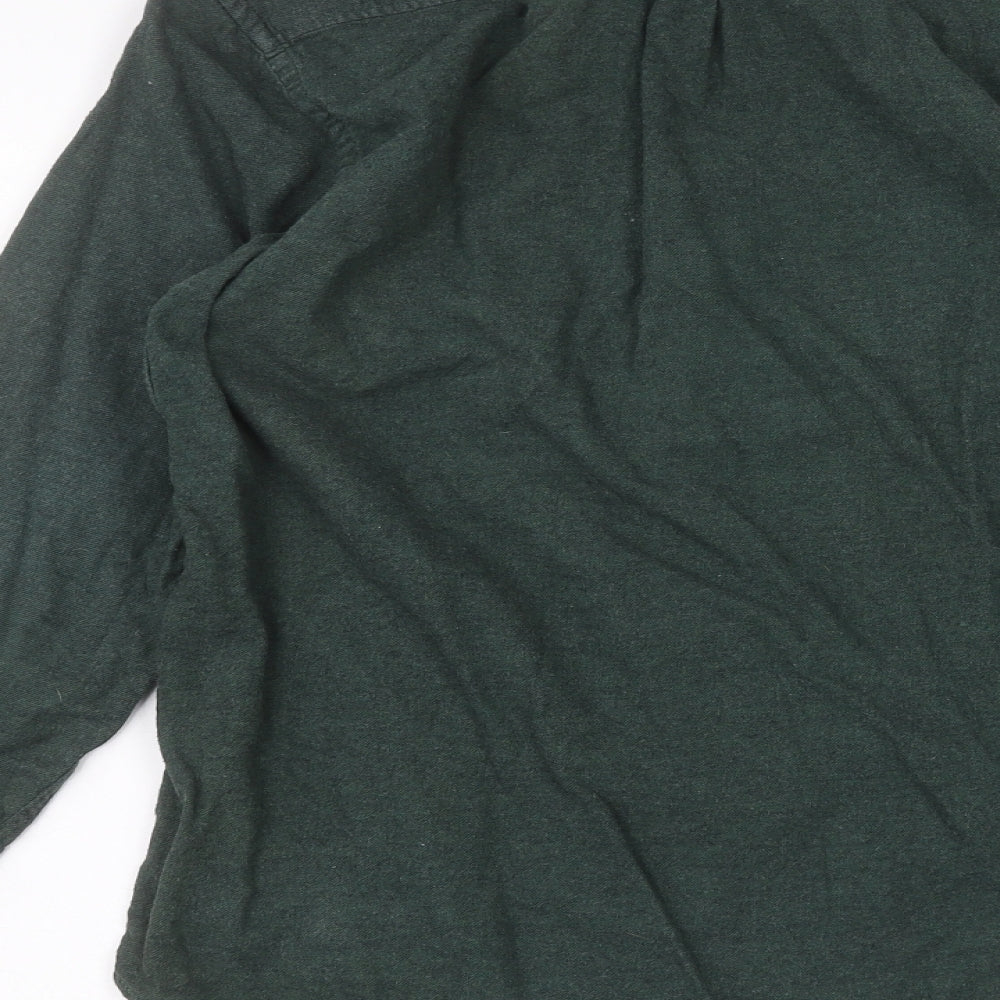 Topman Mens Green    Dress Shirt Size S