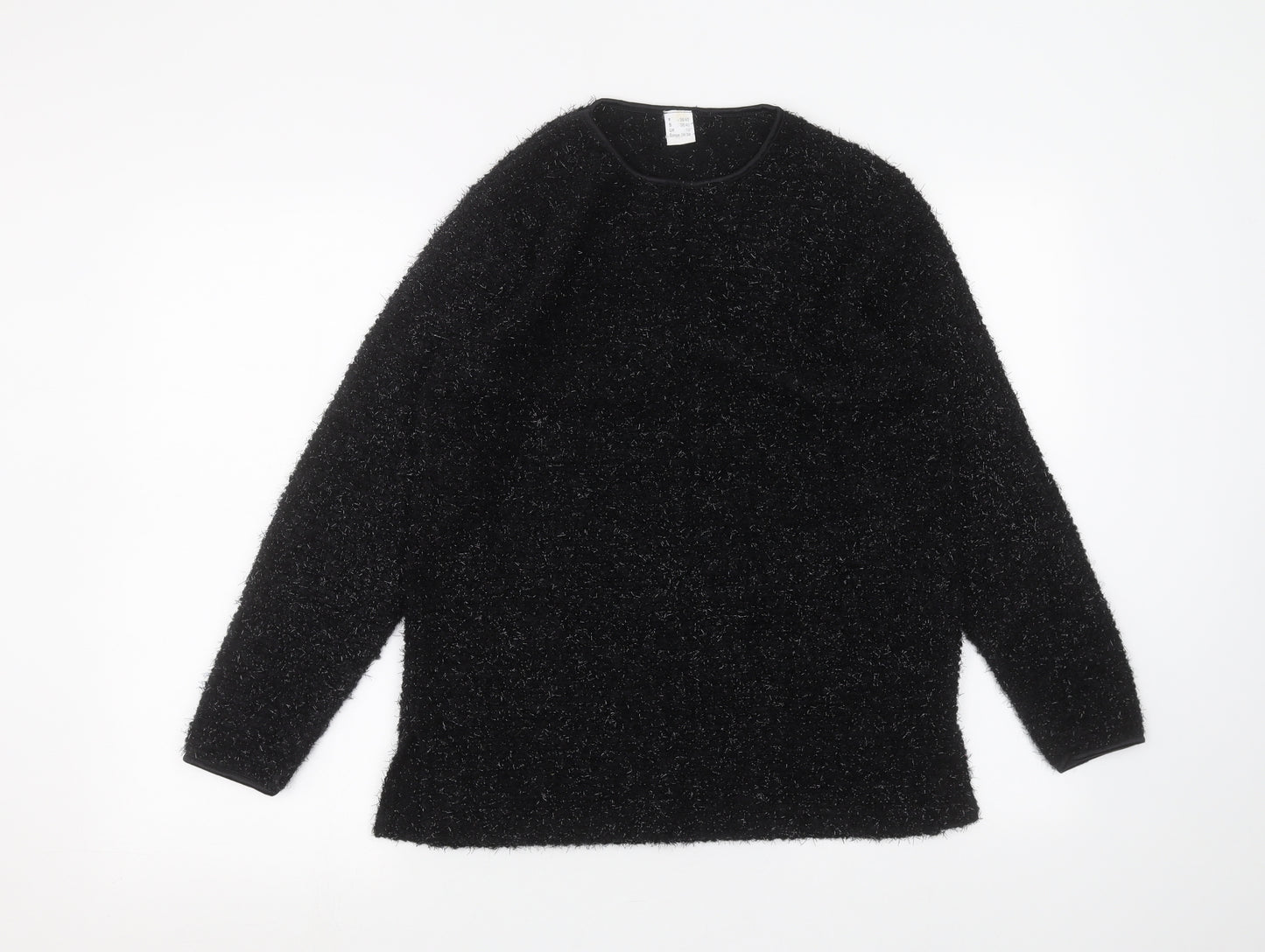 Preworn Womens Black   Pullover Jumper Size 12