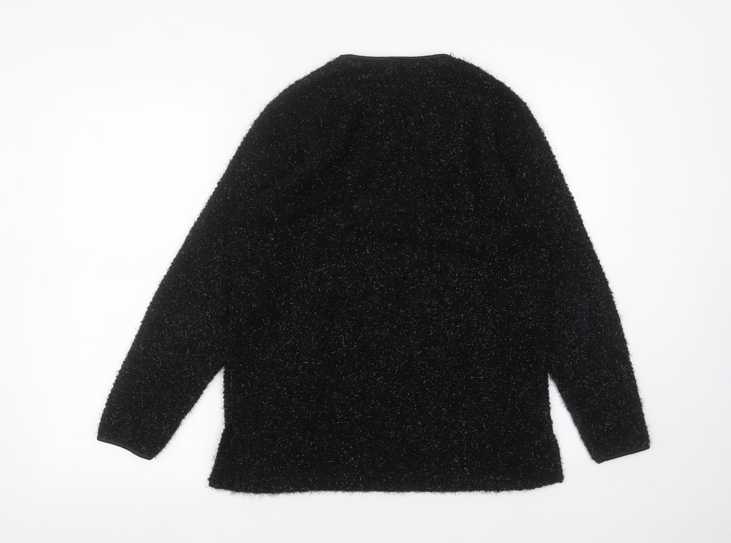 Preworn Womens Black   Pullover Jumper Size 12
