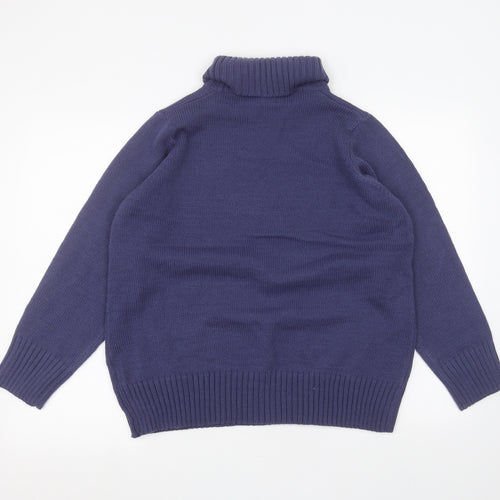 TEXT Womens Blue   Pullover Jumper Size XL