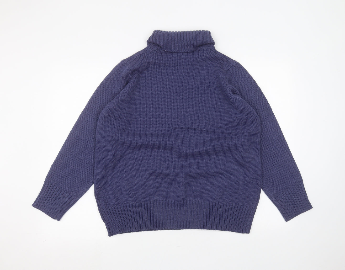 TEXT Womens Blue   Pullover Jumper Size XL